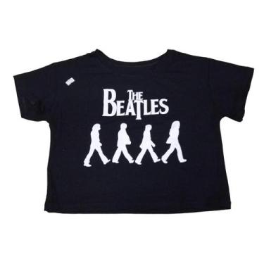 Imagem de Cropped Beatles Abbey Road Look Blusinha Feminina De Rock Sf364 Rch -