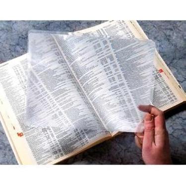 Imagem de Pacote com 5 lentes Fresnel da marca OpticLens 17.8 cm x 26.0 cm - lupa, auxílio de leitura + forno solar + projetos de TV de projeção DIY