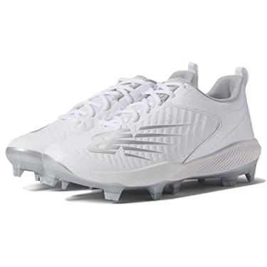 Imagem de New Balance FuelCell Fuse V3 Tênis feminino de softbol moldado, Branco/Branco, 10