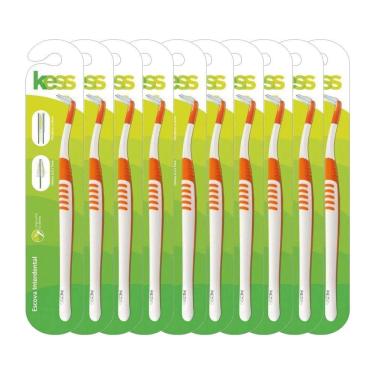 Imagem de Kit Escova Dental Kess Interdental Com 4 Refis -1990 - 10 Unidades