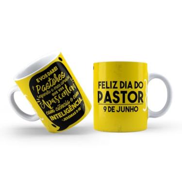 Imagem de Canecas Personalizadas Profissões Pastor 102