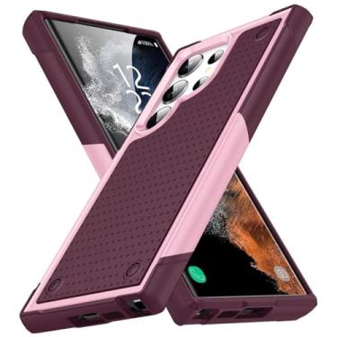 Imagem de Capa armadura para Samsung Galaxy S22 Ultra S23 S22 Plus S21 FE S20 A53 A73 A33 A54 Híbrido Robusto PC Capa de telefone de silicone, T7, para Samsung S21Plus