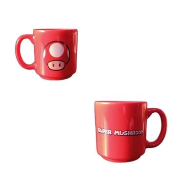Imagem de Mini Caneca Colecionável  Super Mario em Cerâmica 100ml