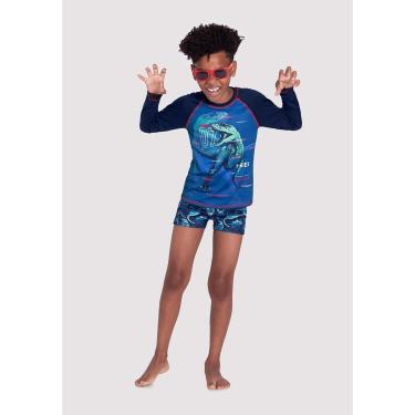 Imagem de Camiseta Infantil Alakazoo Praia com Proteção UV-Unissex