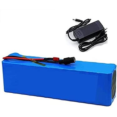 Imagem de 48v bateria de íon de lítio 48v 20ah 1000w 13s3p bateria de íon de lítio para 54.6v e-bike scooter de bicicleta elétrica com bms + carregador