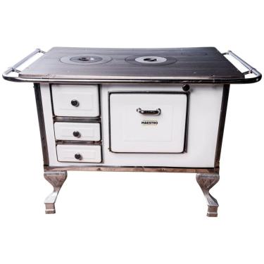 Imagem de Fogão a Lenha N2 Direito Maestro Branco