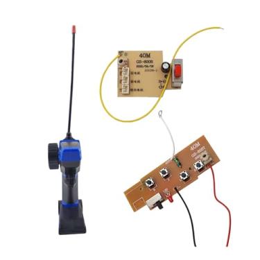 Imagem de Dynwave Placa receptora de placa transmissora, brinquedo de módulo de placa de circuito, 4 canais com controle remoto para carro RC