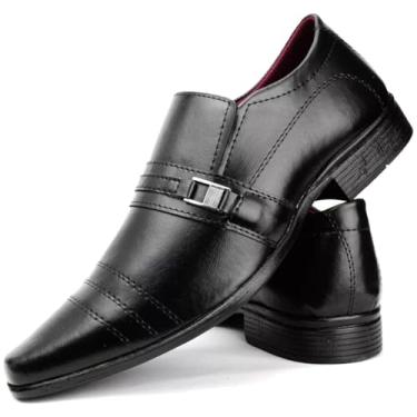 Imagem de SAPATO SOCIAL MASCULINO PRETO FOSCO (44, PRETO)