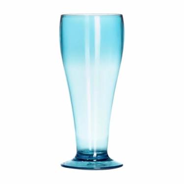 Imagem de Kit 6 Taças Chopp 200ml Acrilica - Aloha (Azul)