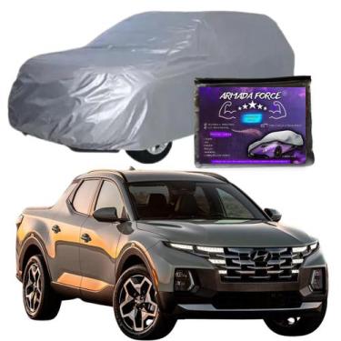 Imagem de Capa Cobrir Carro HYUNDAI SANTA CRUZ 100% Forrada Armada Force 100% Im