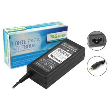 Imagem de Fonte Carregador Notebook Pavilion Dv 18,5v 3.5a 4.74/1.7mm - GREEN