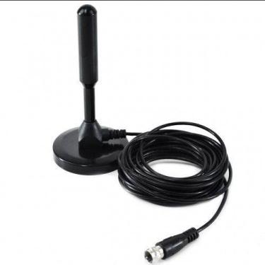 Imagem de Antena Digital Hdtv Interna/Externa Base c/ Imã 4.3mts - Alfacell