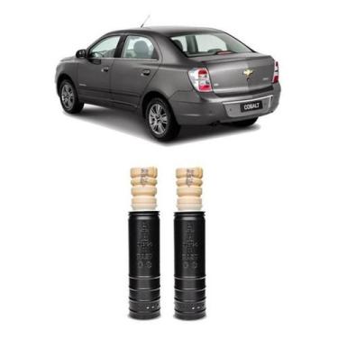 Imagem de Par Batente Coifa Amortecedor Traseiro Cobalt 2011 2012 2013 - Qualyki