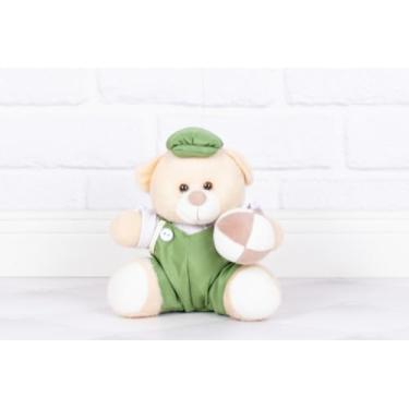 Imagem de URSO DE PELUCIA TEDDE 12 CM MACACAO COM BRINQUEDO (VERDE)