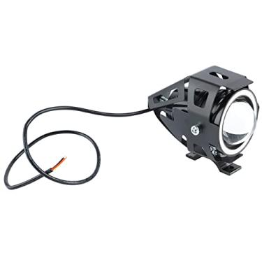 Imagem de Farol de Motocicleta Biqing Com Buzina, 4 Modos, Estilo Legal, Liga de Alumínio, Fácil Instalação, 3660V, 12W, à Prova D'água para Scooter Elétrica KUGOO M4 Pro (Com Cabo de Fio