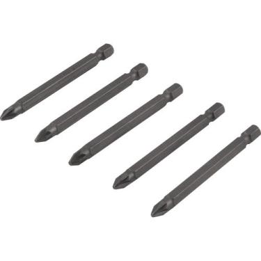 Imagem de Jogo de Bits Ponteira Pozidrive c/ enc 1/4" Nº 2X75mm Vonder