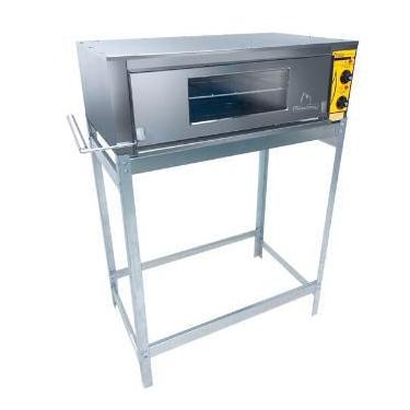 Imagem de Forno Industrial Elétrico 1 Câmara 25cm Inox FIE1C70x50 Metalmaq, 220V