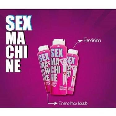 Imagem de Kit 3 Sex Machine Feminino Energético 20Ml Pepper Blend - Ppper Belnd