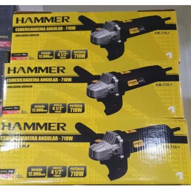 Imagem de Esmerilhadeira Angular 710W - Hammer