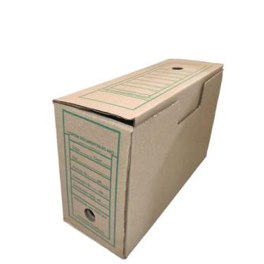 Imagem de Caixa de Arquivo Morto Papelão 35x13x24,7cm Kit com 25 unidades - TL E