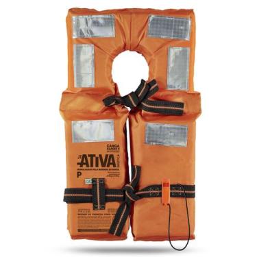 Imagem de Colete Salva Vidas Homologado Classe 2 Ativa P 25 à 35 kg