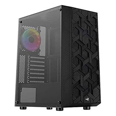 Imagem de Gabinete Gamer Mid Tower Hive FRGB, Aerocool, AEROPGS-HIVE-G-BK-V3