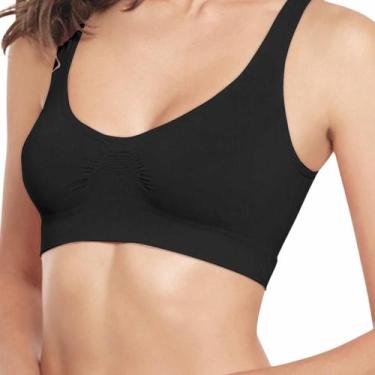 Imagem de Sutiã Soutien Sutia Loba Lupo Antimicrobial Top Sem Costura Confort Fe