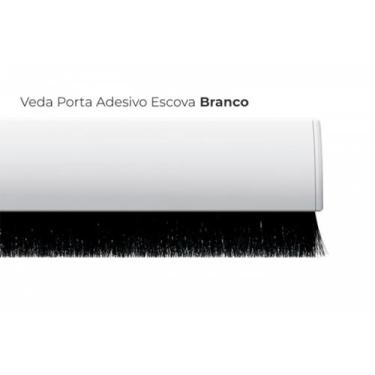 Imagem de Veda Porta Adesivo de Escova Tapa Vento Impermeável 90 cm - Comfort Do