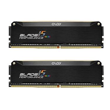Imagem de OLOy DDR5 RAM 32 GB (2 x 16 GB) Black Hairline Blade RGB 6000 MHz CL30 1,4V Gaming UDIMM (MD5U1660306BRKDE)