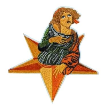 Imagem de Patch de fã do Smashing Pumpkins | Arte do álbum inspirada em Mellon Collie e a tristeza infinita | Memorabilia de música rock alternativo grunge dos anos 90 | Aplique de crachá bordado a ferro | 12