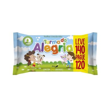 Imagem de Lenço Umedecido Turma da Alegria - Leve 140 Pague 120