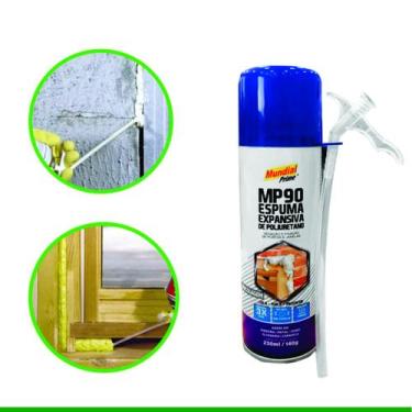 Imagem de Espuma expansiva poliuretano 230ml pequeno - MUNDIAL PRIME
