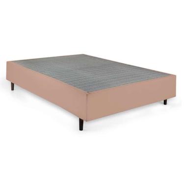 Imagem de Base para Cama Box Casal Guldi (38x138x188) Natural e Cinza