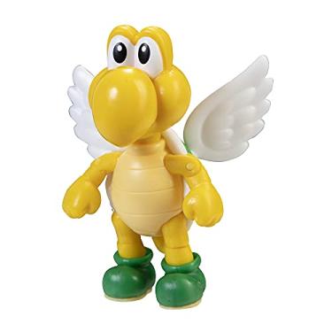 Imagem de SUPER MARIO Action Figure 4 Inch Green para Koopa Troopa Collectible Toy with Wings Accessory