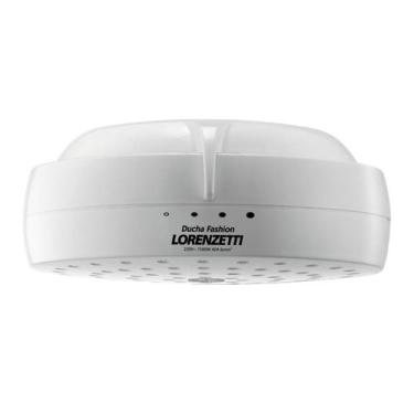 Imagem de Ducha Fashion Lorenzetti Espalhador grande multitemperatura, Branco, 5