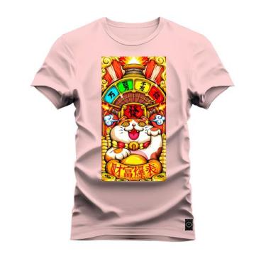 Imagem de Camiseta Plus Size Algodão T-Shirt Premium Estampada Fortune - Nexstar