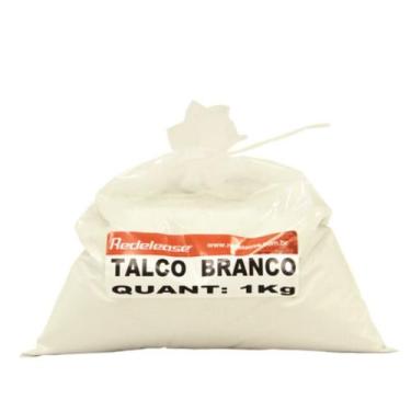 Imagem de Talco Industrial Branco (Carga Mineral) 01 Kg - Redelease