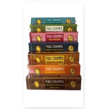 Imagem de Incenso nag champ- purificação, prosperidade - original sândalo - NAG 