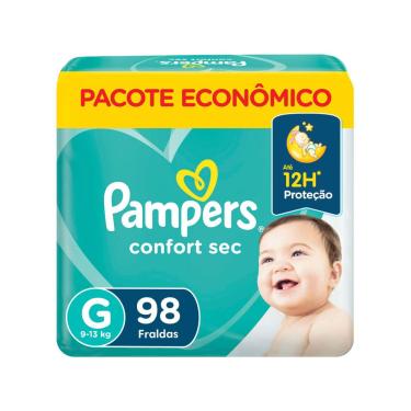 Imagem de Fralda Pampers Confortsec Tam. G 9 A 13Kg G