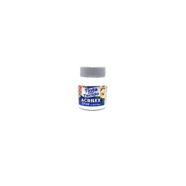 Imagem de Tinta Para Tecido Fosca 37ml - Acrilex artesanato,  BRANCO 37ML 519