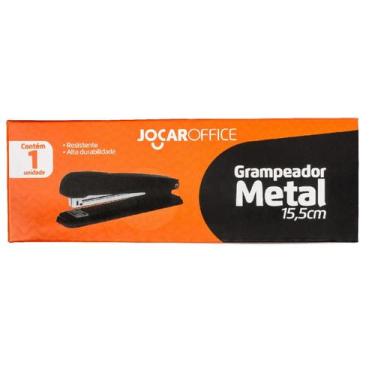 Imagem de Grampeador metal 15,5cm jocar office - SERTIC