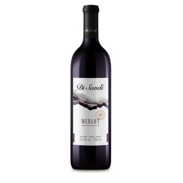 Imagem de Vinho Fino Tinto Seco Merlot  - Di Sandi