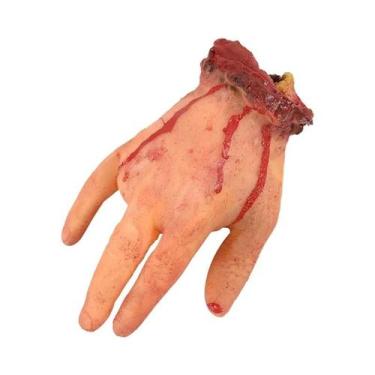 Imagem de Adereços de Halloween: Braço, Mão e Pé Mortos - Decoração para Casa As