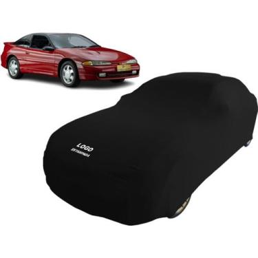 Imagem de Capa Automotiva Carro Antigo Mitsubishi Eclipse GS 1993 - Mz, Preta