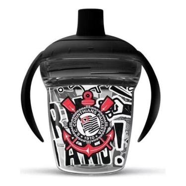 Imagem de Copo Bebê Antiengasgo Transição Resistente Corinthians Ofici - helsim,