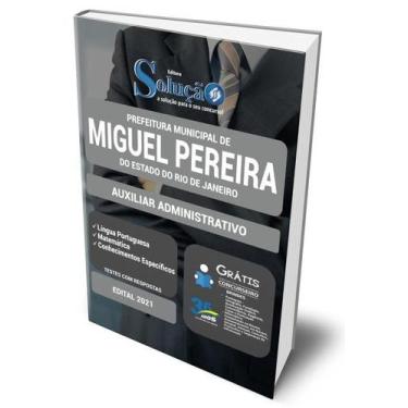 Imagem de Apostila Prefeitura de Miguel Pereira - RJ - Auxiliar Administrativo