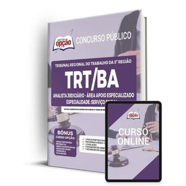 Imagem de Apostila TRT-BA - Analista Judiciário - Área Apoio Especializado - Esp