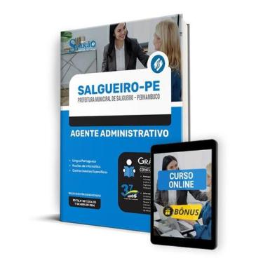 Imagem de Apostila Prefeitura de Salgueiro - PE 2024 - Agente Administrativo