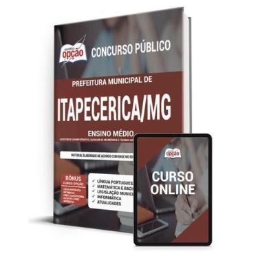 Imagem de Apostila Prefeitura de Itapecerica - MG  - Ensino Médio: Assistente Ad