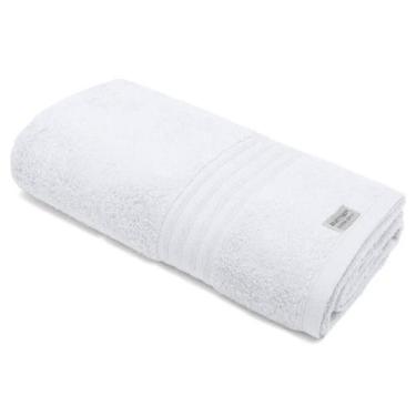 Imagem de Toalha Banhão Buettner Algodão Egípcio 81cmx150cm Platine Branca - Bue